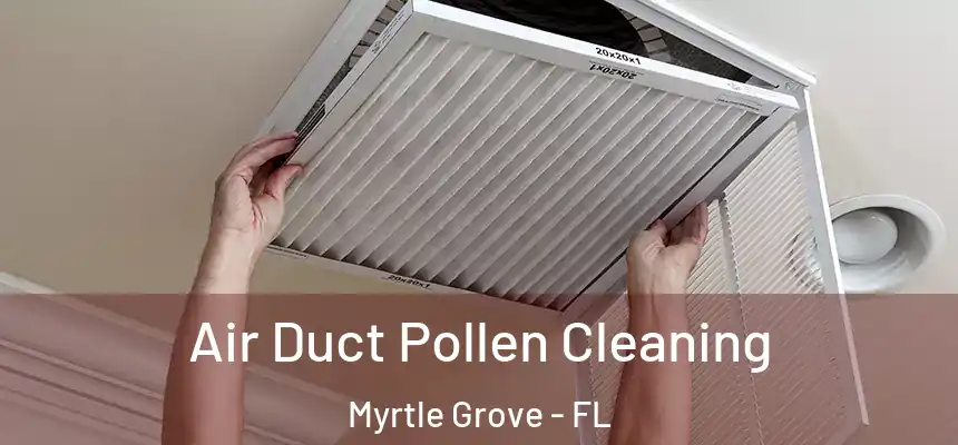 Air Duct Pollen Cleaning Myrtle Grove - FL