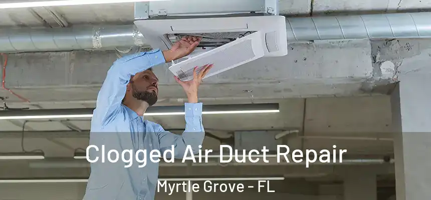 Clogged Air Duct Repair Myrtle Grove - FL